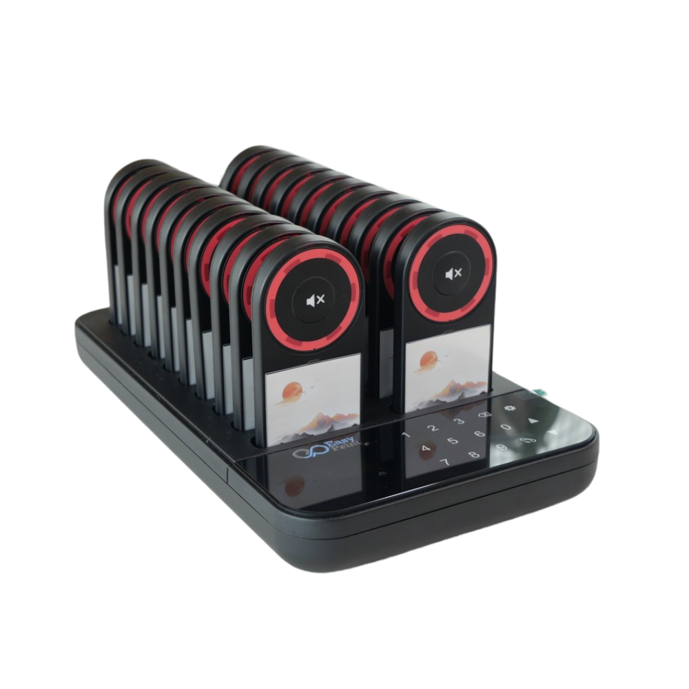 เครื่องเรียกคิวไร้สาย EASYPRINT QS-5220 จำนวน 20 เพจเจอร์ สีดำ_3